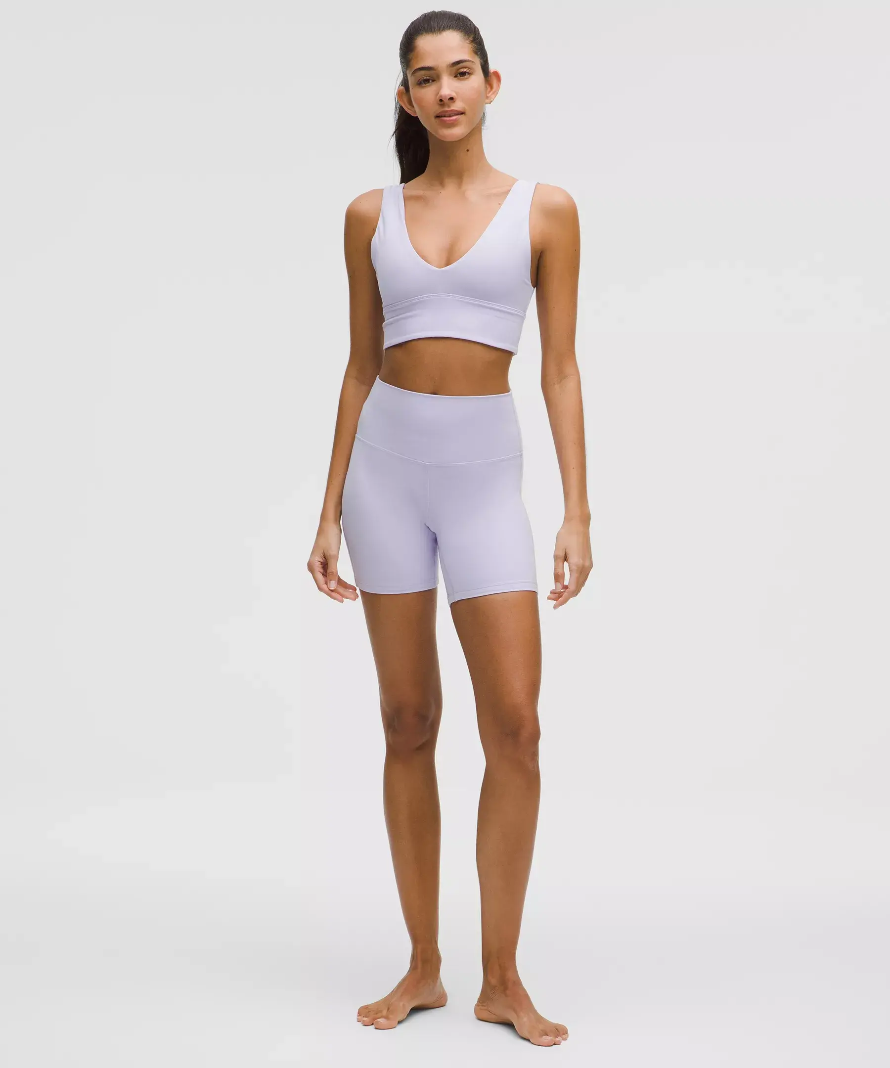 lululemon Align™ High-Rise Short 6" (lavender frost)