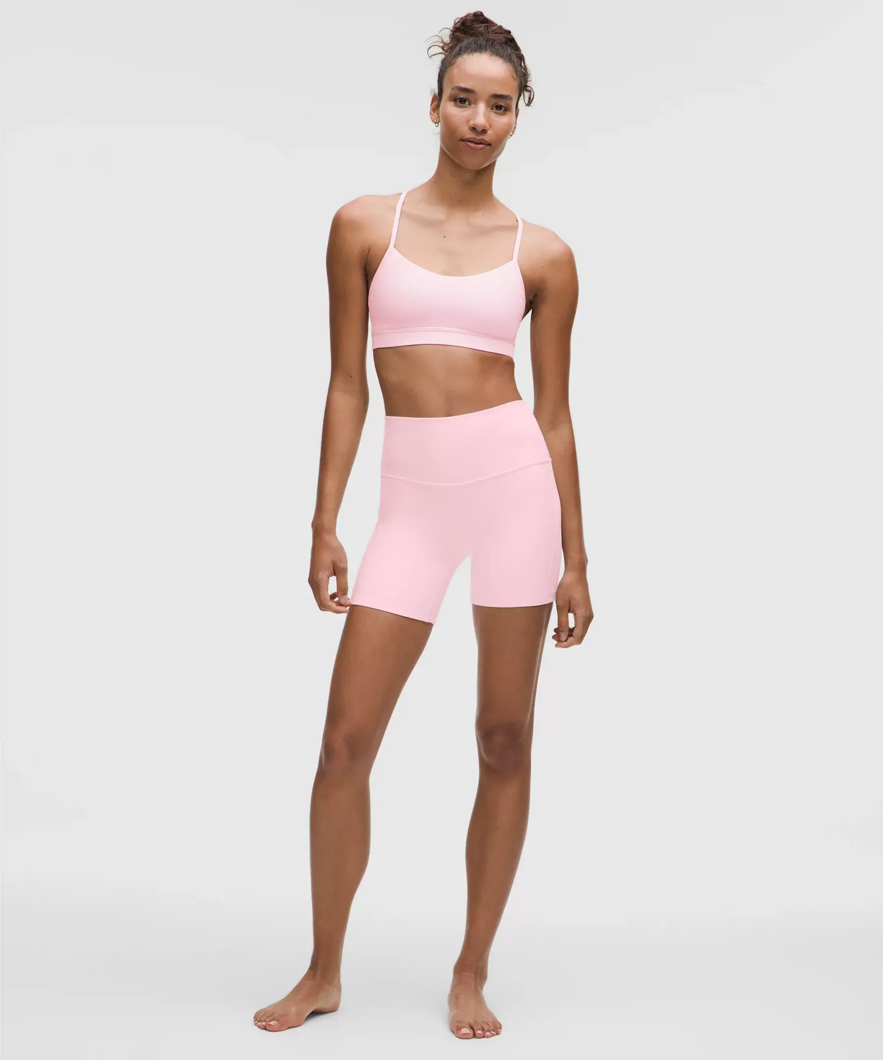 Flow Y Nulu Bra Light Support, A–C Cups (pink organza)