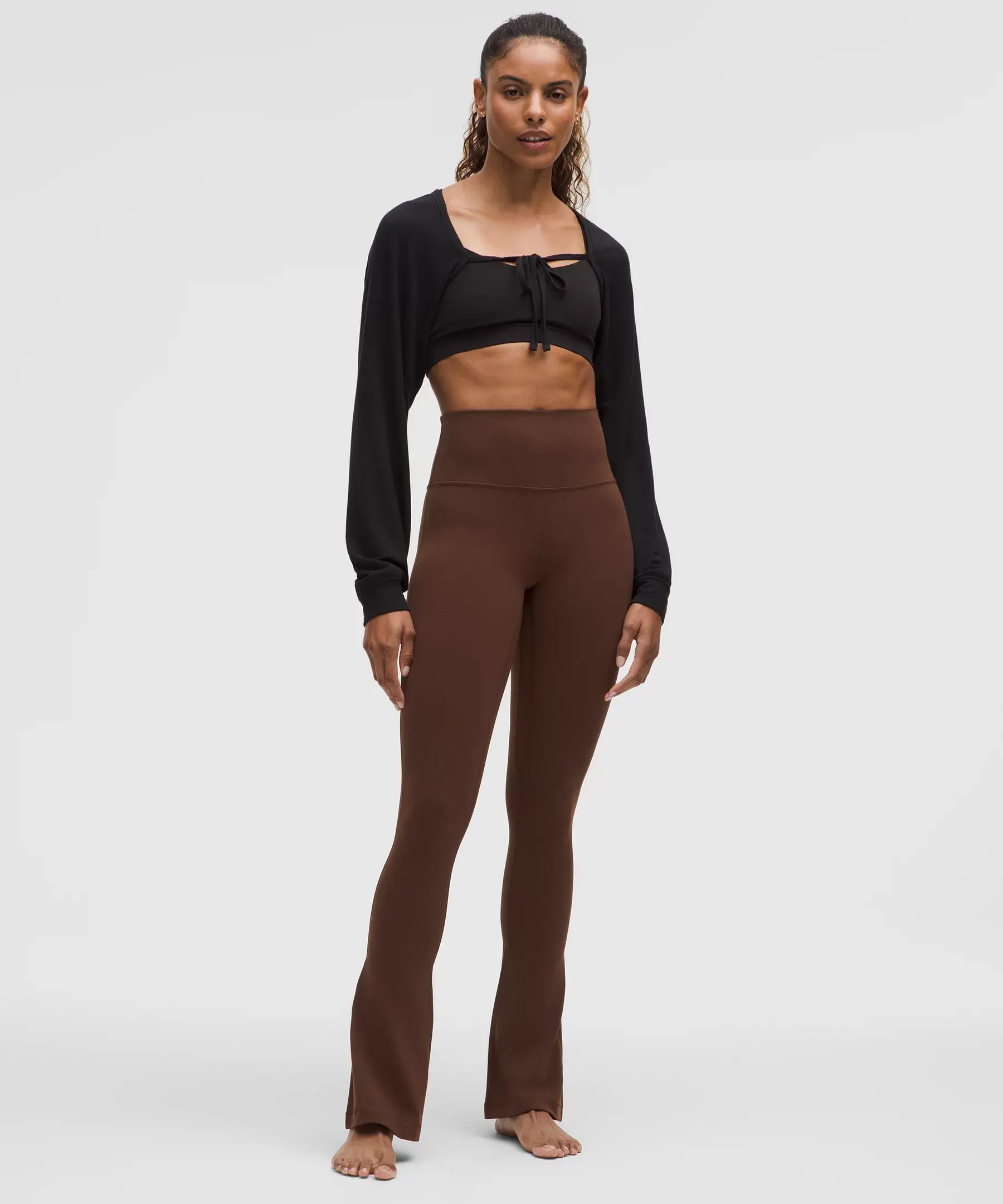 lululemon Align™ High-Rise Mini Flare Pant 32" (lava cake)