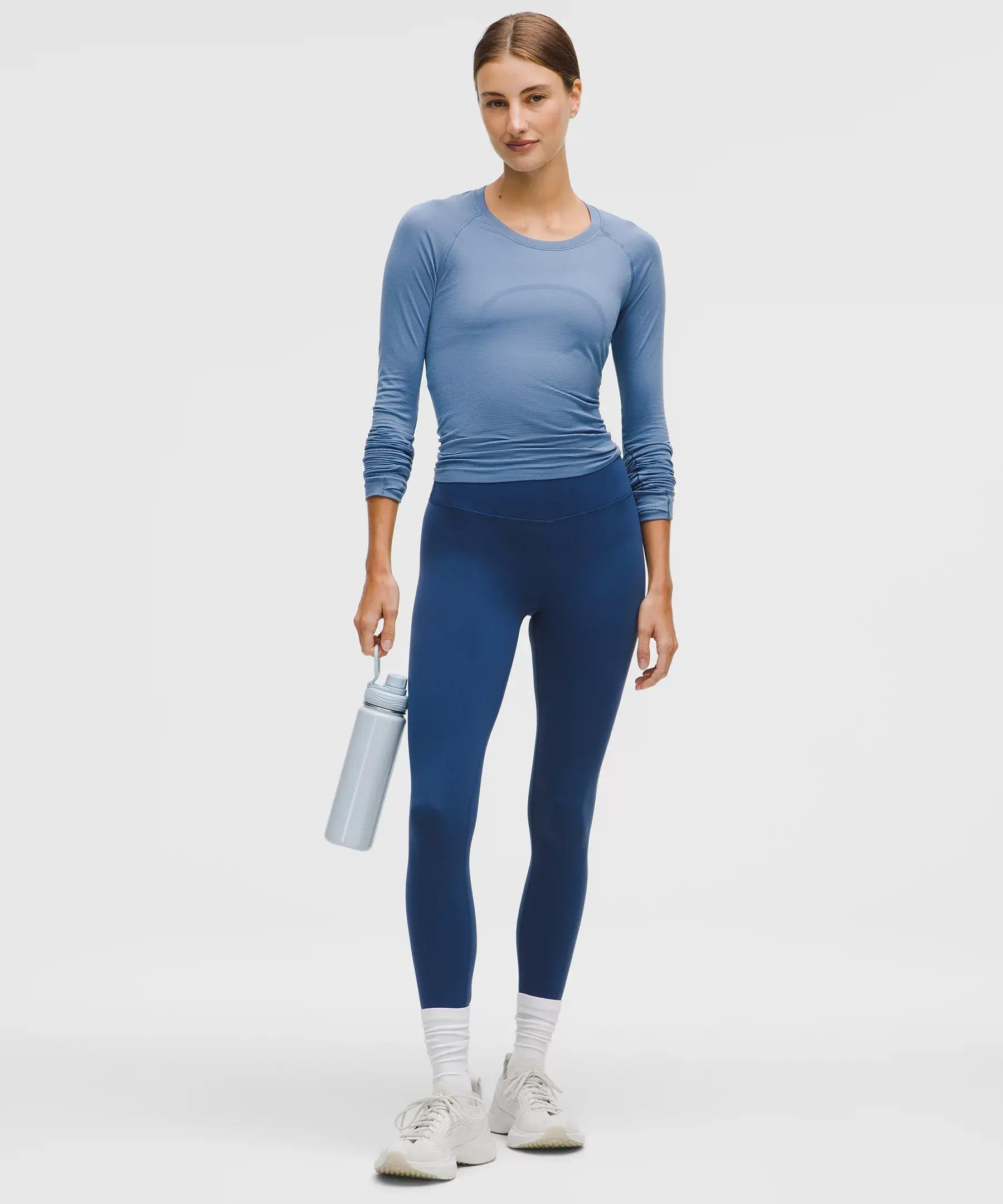 Wunder Train High-Rise Tight 25" (blue twill)