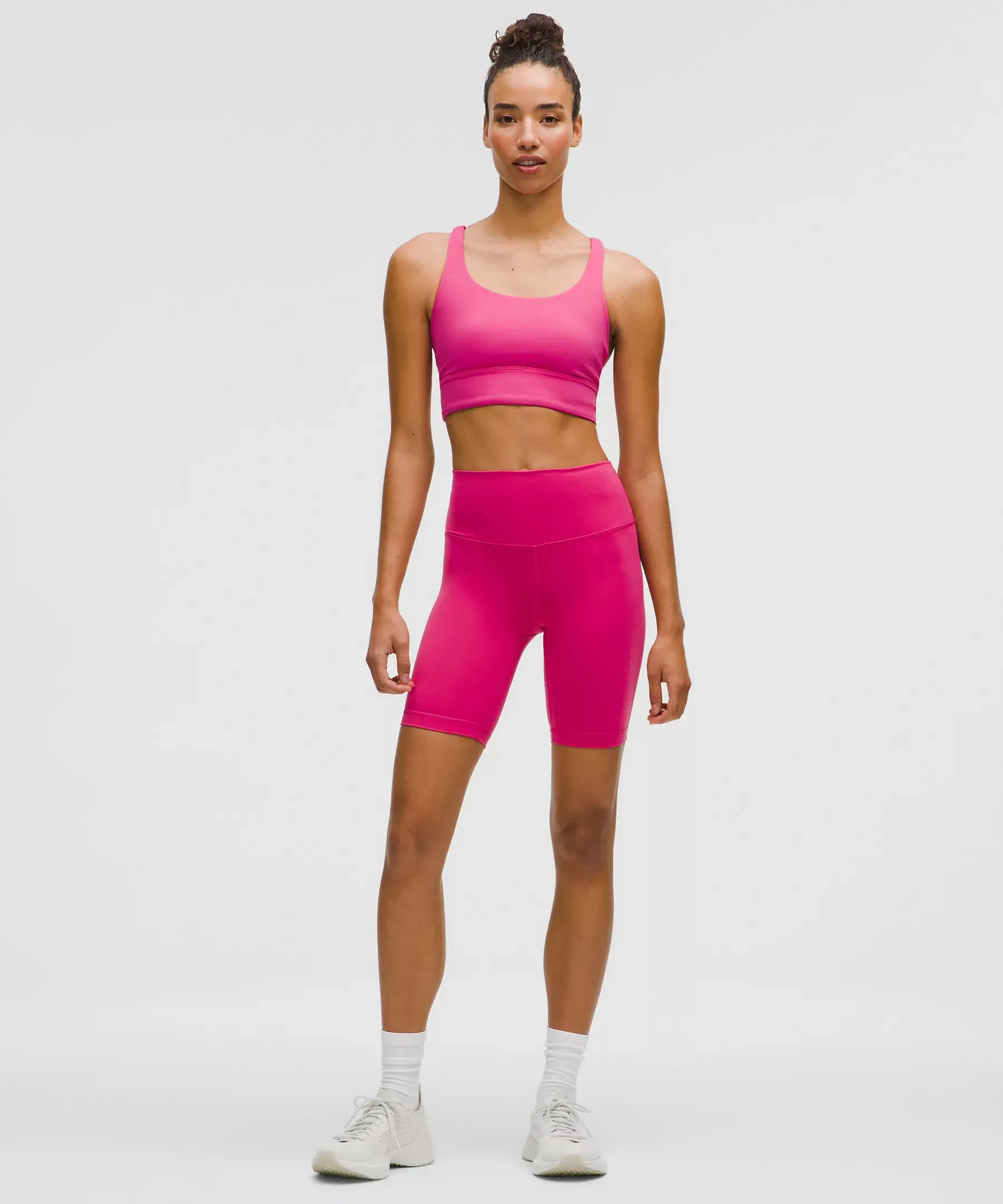 Wunder Train High-Rise Short 8" (raspberry coulis)