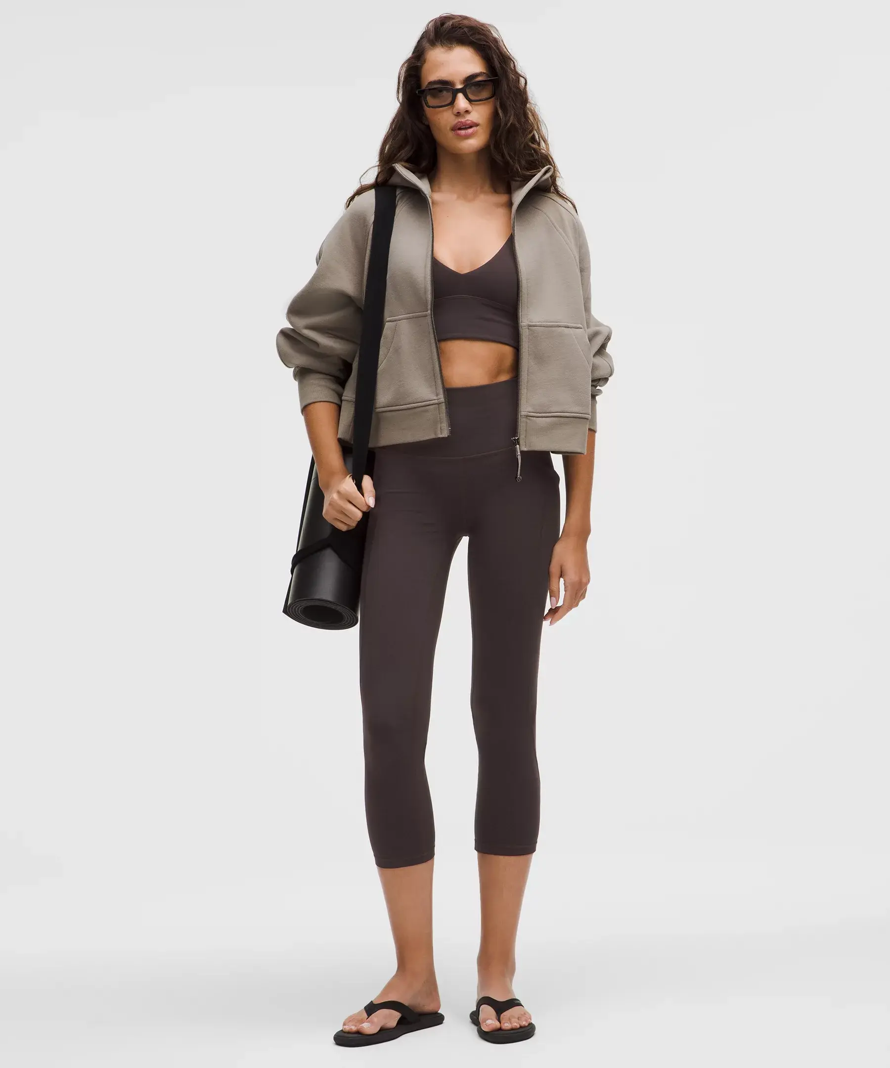 lululemon Align™ High-Rise Crop with Pockets 23" (sequoia)