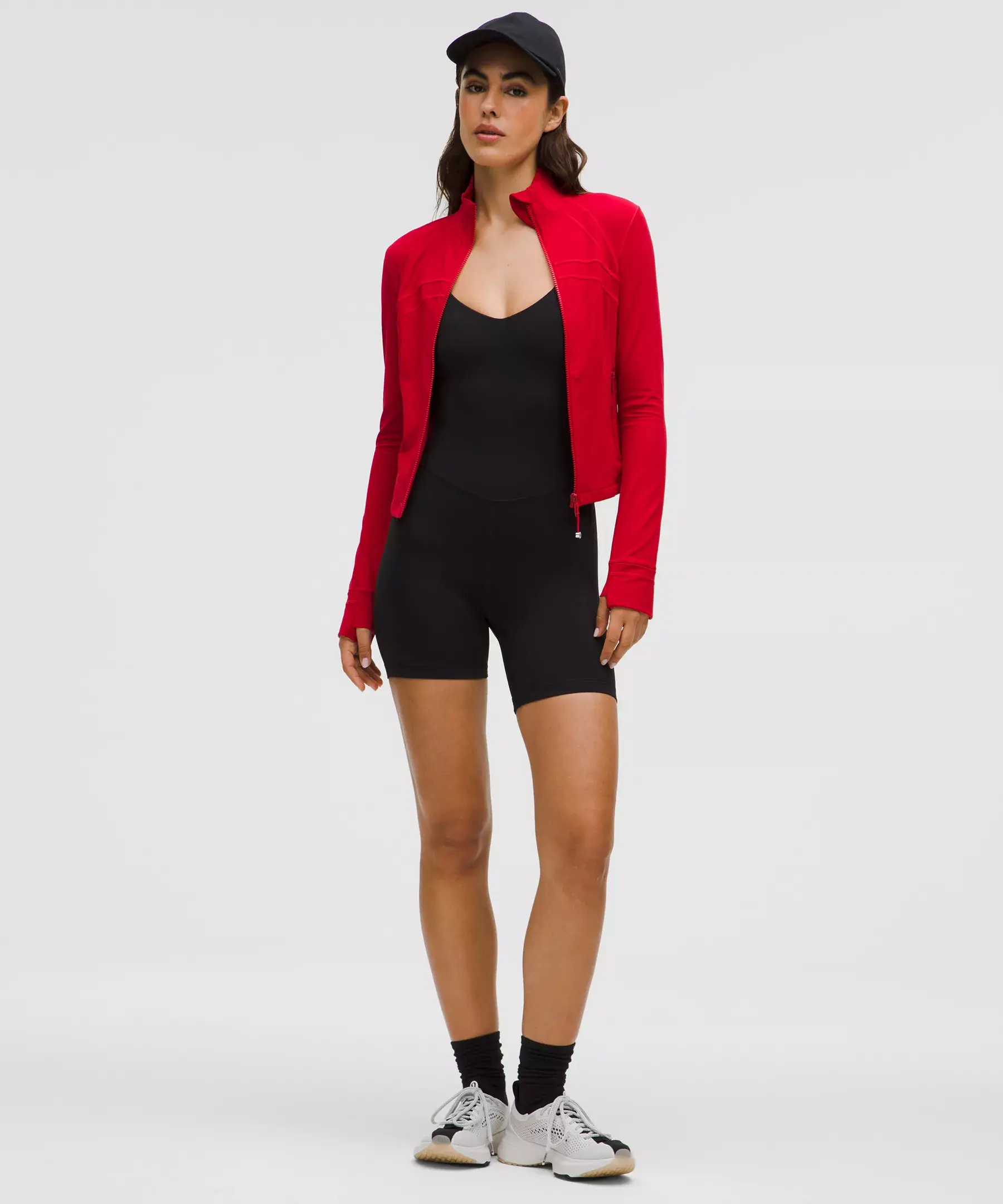 Define Cropped Jacket Nulu (dark red)