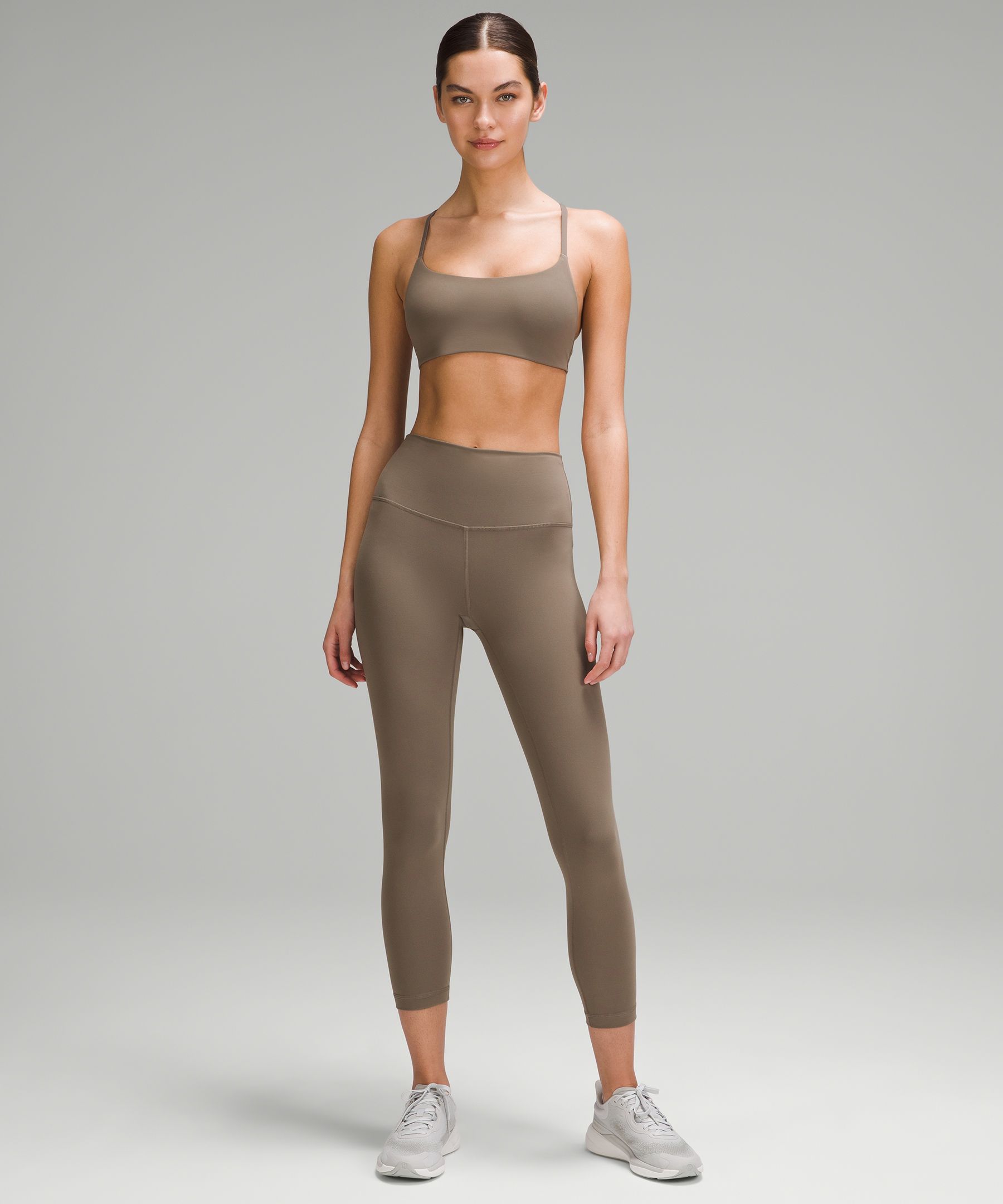 Lululemon Flow Y Bra Nulu *Light Support, B/C Cup - Cassis - lulu