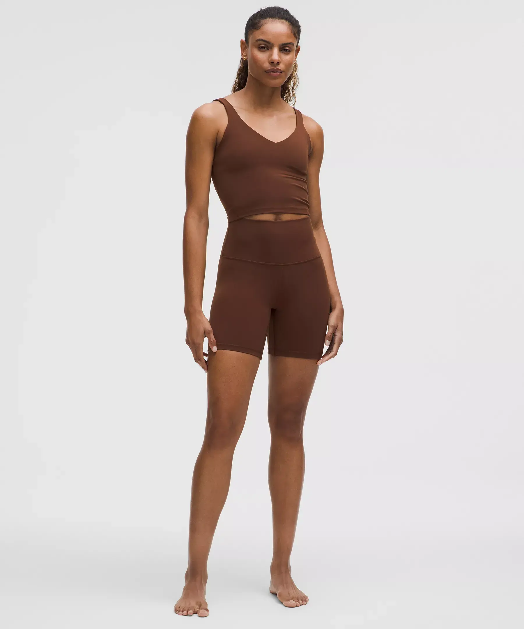 lululemon Align™ High-Rise Short 6" (lava cake)