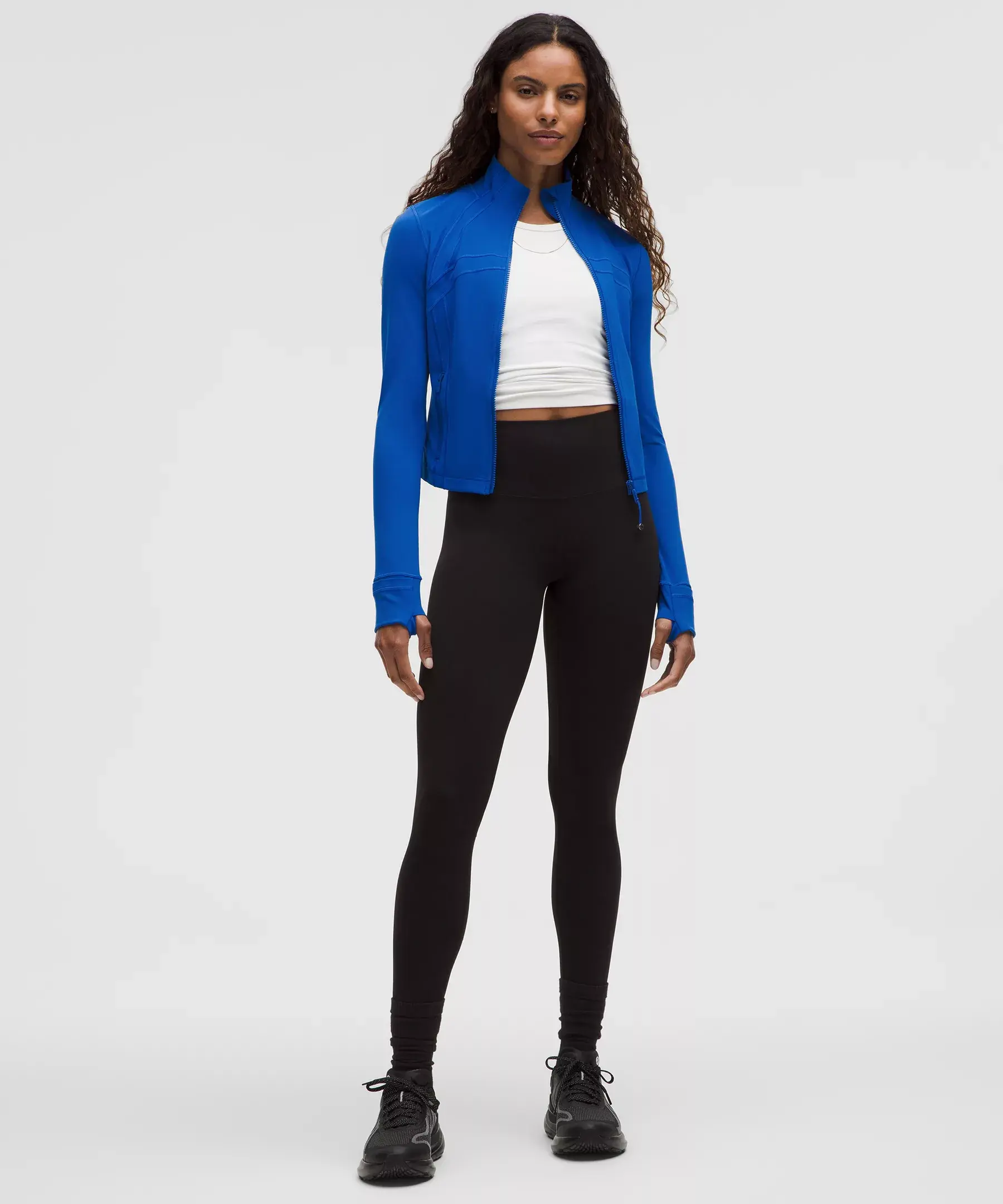 Nulu Cropped Define Jacket (galactic cobalt)