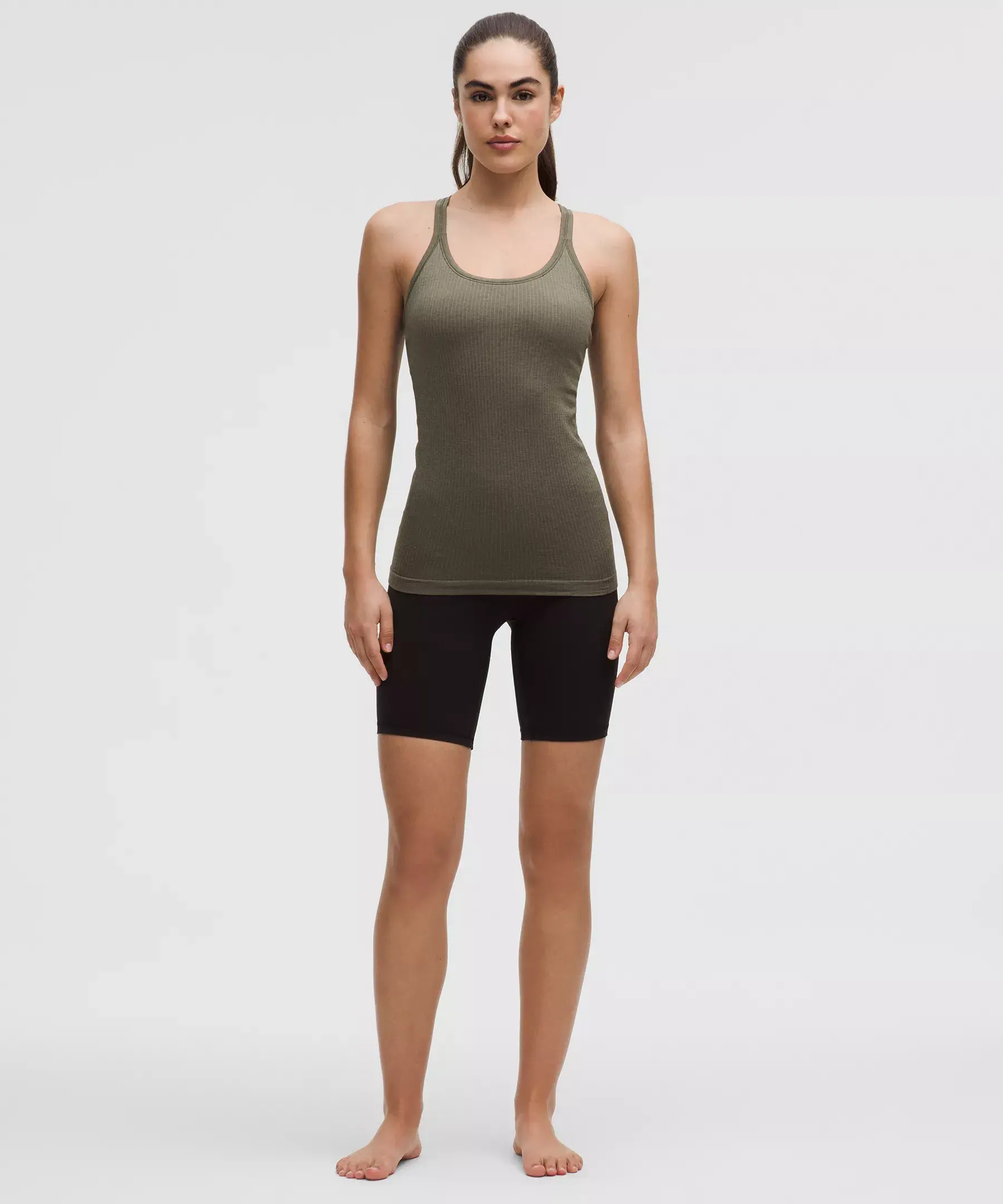 Ebb to Street Tank Top (army green)