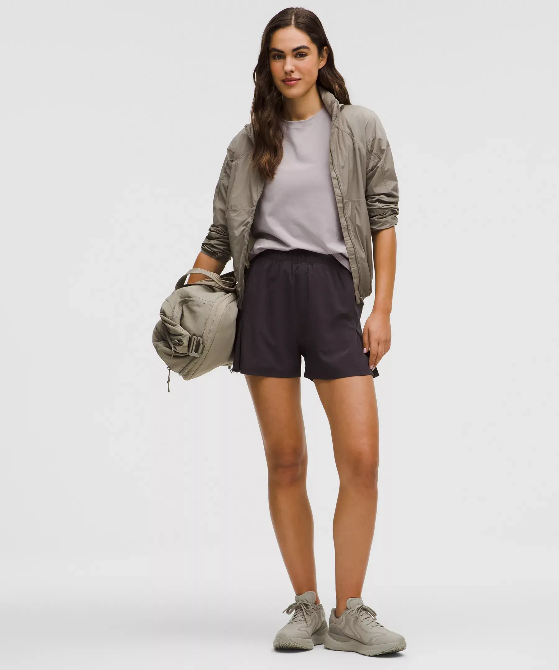 Love Crew T-Shirt (mauve grey)