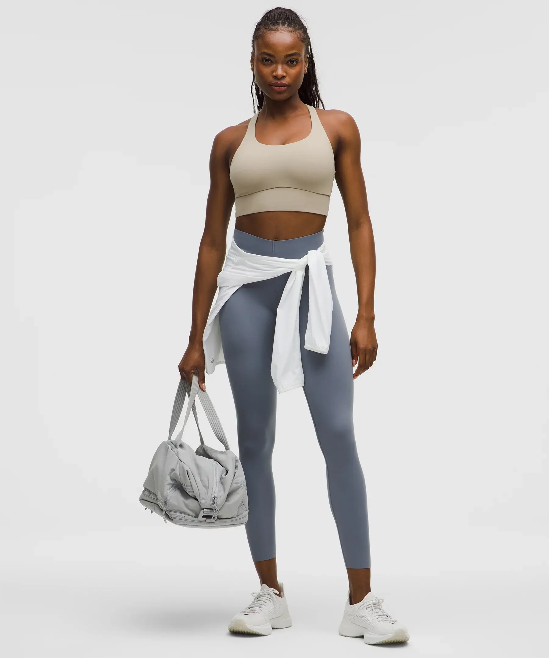 lululemon Glow Up™ Super-High-Rise Tight 25" (solar grey)