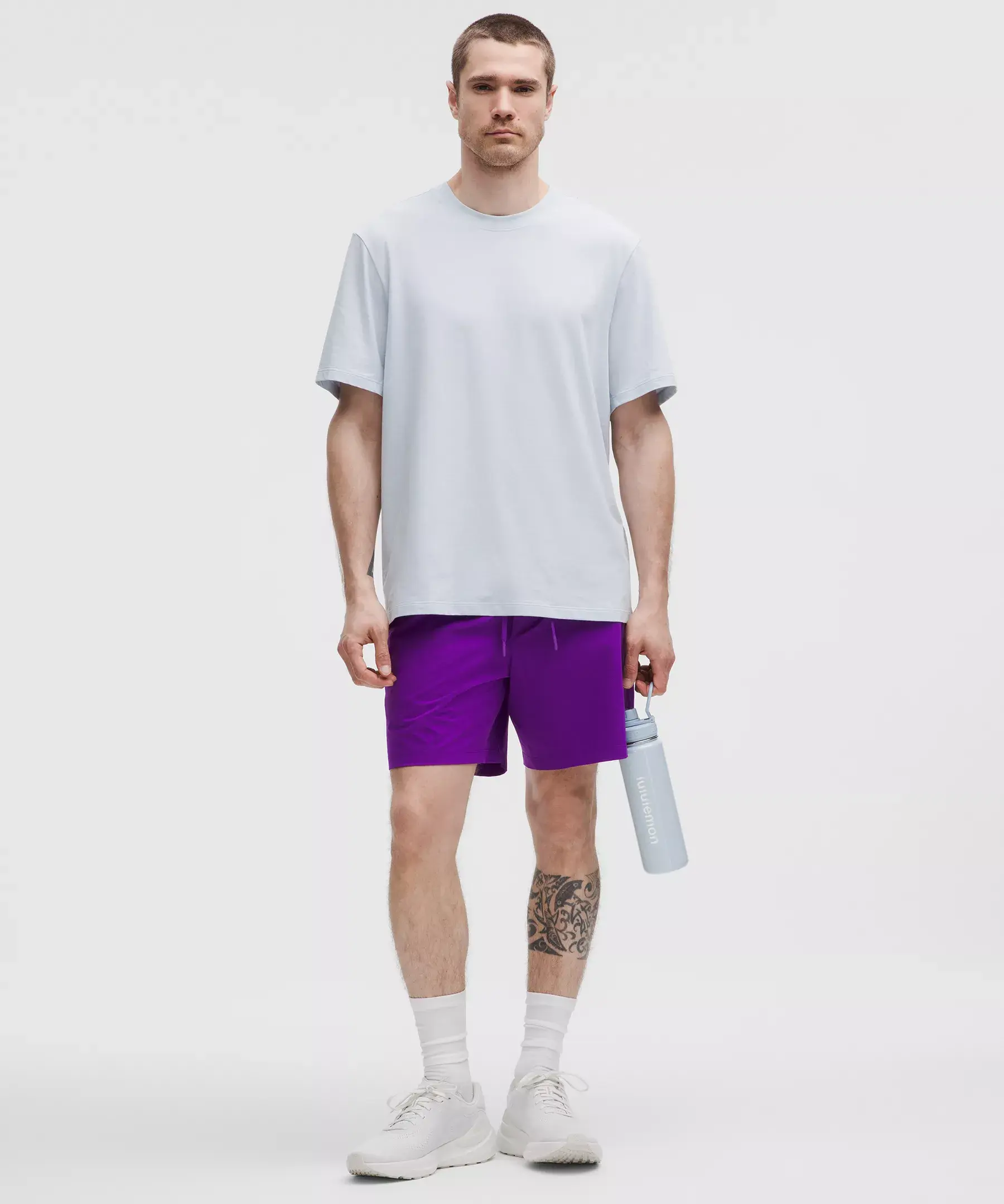 Zeroed In Linerless Short 7" (college purple)
