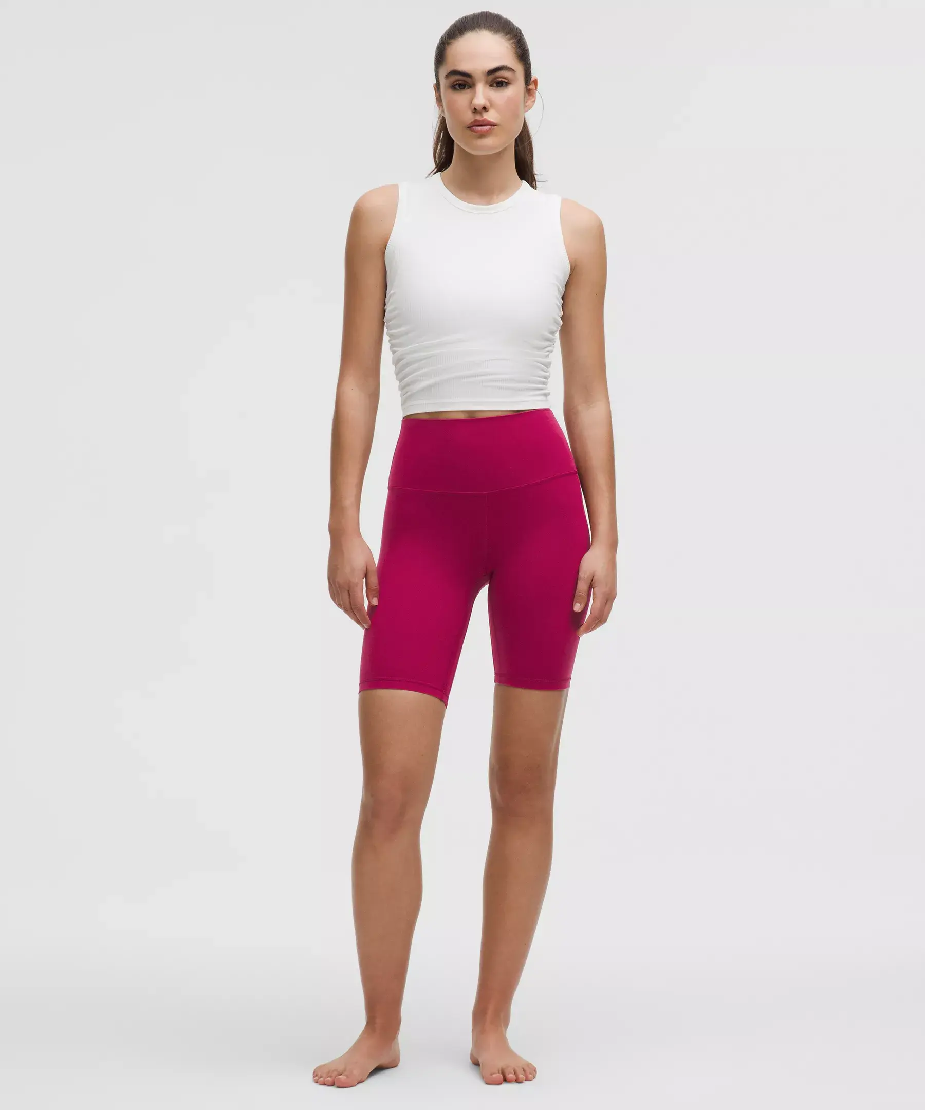 lululemon Align™ High-Rise Short 8" (magenta smoke)