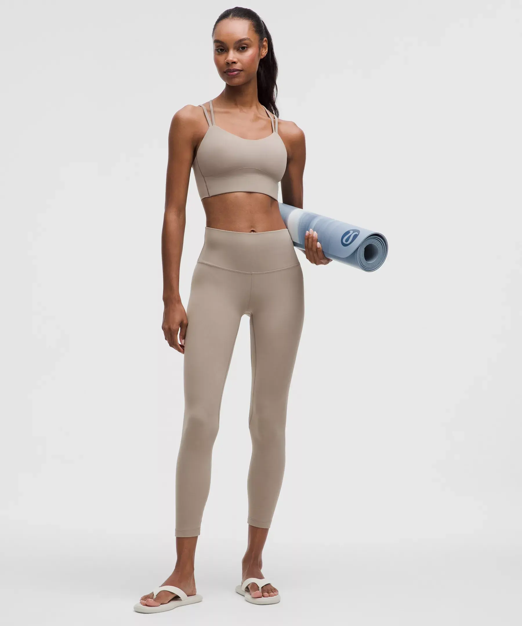 lululemon Align™ High-Rise Pant 25" (warm ash grey)