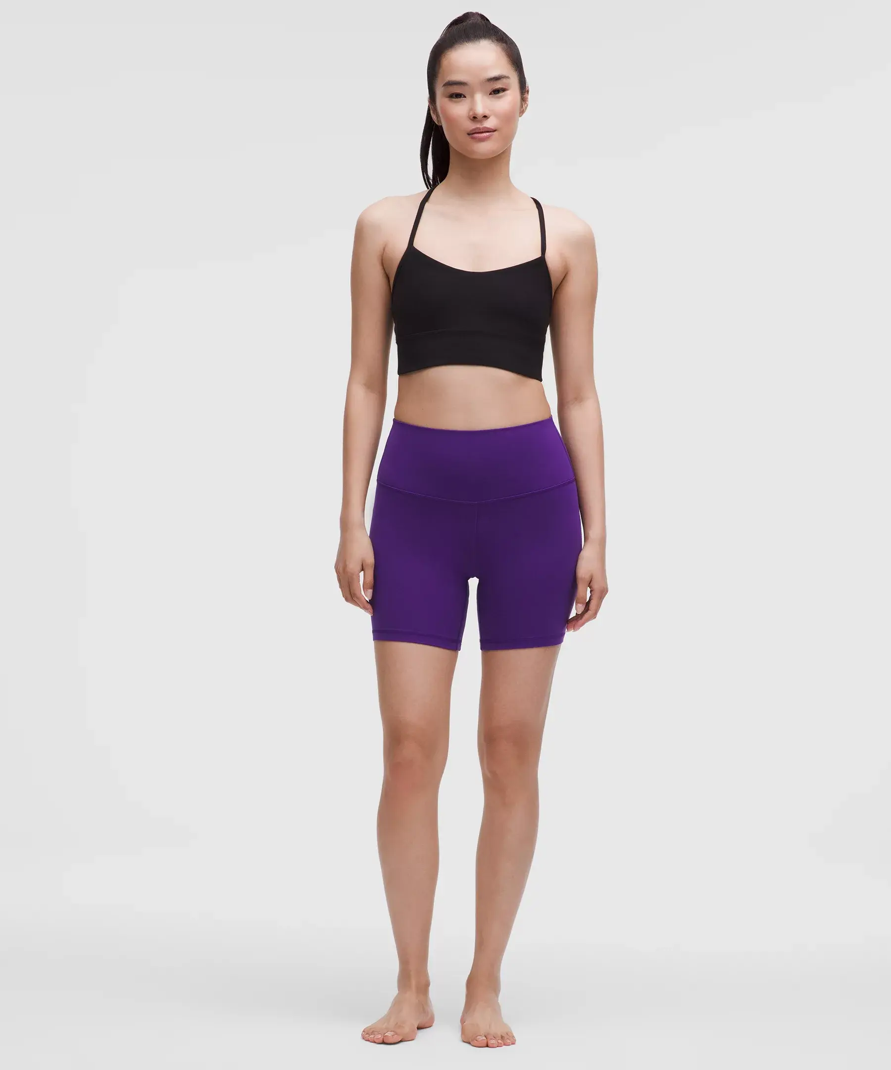 lululemon Align™ High-Rise Short 6" (court purple)